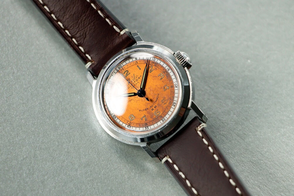 1940'S MIDO MULTIFORT EXTRA • Vintage Watches For Sale - Certified